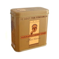 108 gr Turkish Coffee Sachets 12 cups KuruKahveci Mehmet Efendi