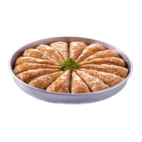 Baklava Palace with Pistachio in Tray