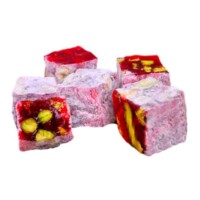 Turkish Delight with Pomegranate and Pistachio