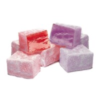 Koska Traditional Turkish Delight Safiye Sultan with Black Mulberry and Raspberry Mixed 550 gr