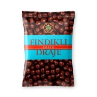 Hazelnut Dragee Covered with Chocolate 200 gr