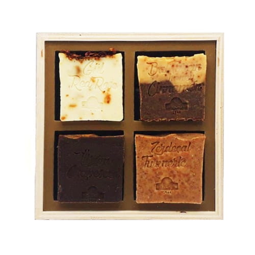 Natural Olive Oil Soap Set 4 Bars