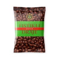 Pistachio Dragee Covered with Chocolate 200 gr