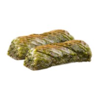 Twisted Traditional Turkish Baklava with Pistachio