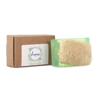 Turkish Natural Handmade Soap Argan With Organic Zucchini Fiber