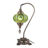 Demmex-Mosaic-desktop-green-lampshade-Night-Light-nightstand-work-Table-Lamp