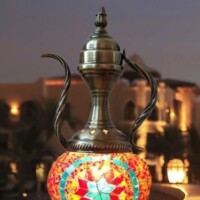 Mosaic Ewer Lamps