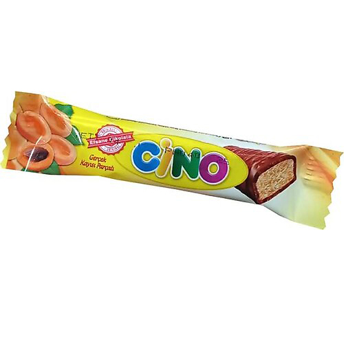 Cino Chocolate Bar with Apricots 25g (0.88oz)