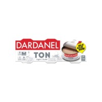 Canned Light Tuna Fish Dardanel 75 gr (2.64oz) x 3 Pieces