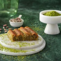 Koskeroglu Burma Kadayif with Pistachio 500 gr (17.64oz)