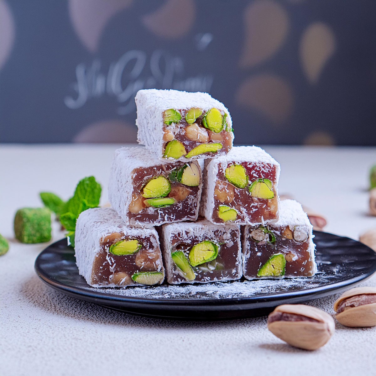 Pistachio Turkish Delight