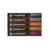Starbucks Nespresso Compatible Capsule Coffee Set