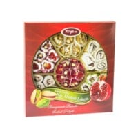 Tugba Assorted Turkish Delight with Pistachio 430 gr (15.16oz)