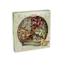 Tugba Assorted Turkish Delight with Pistachio & Walnut 430 gr (15.16oz)