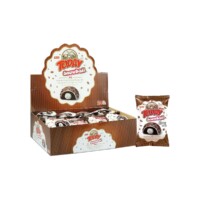 Elvan Today Snowball Milk Chocolate and Coffee Coated Cocoa Cake with Milk Cream in Box 35 gr (1.23oz) – 24 Pieces