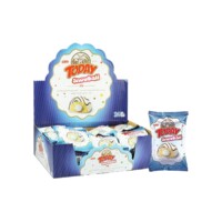 Elvan Today Snowball White Chocolate Coated Cake with Milk Cream in Box 35 gr (1.23oz) – 24 Pieces