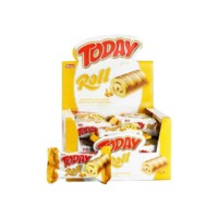 Elvan Today Swiss Roll Cake with Caramel Cream in Box 35 gr (1.23oz) – 24 Pieces