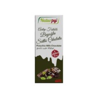 Naturpy Gluten Free Milk Chocolate with Pistachio 100 gr (3.52oz)