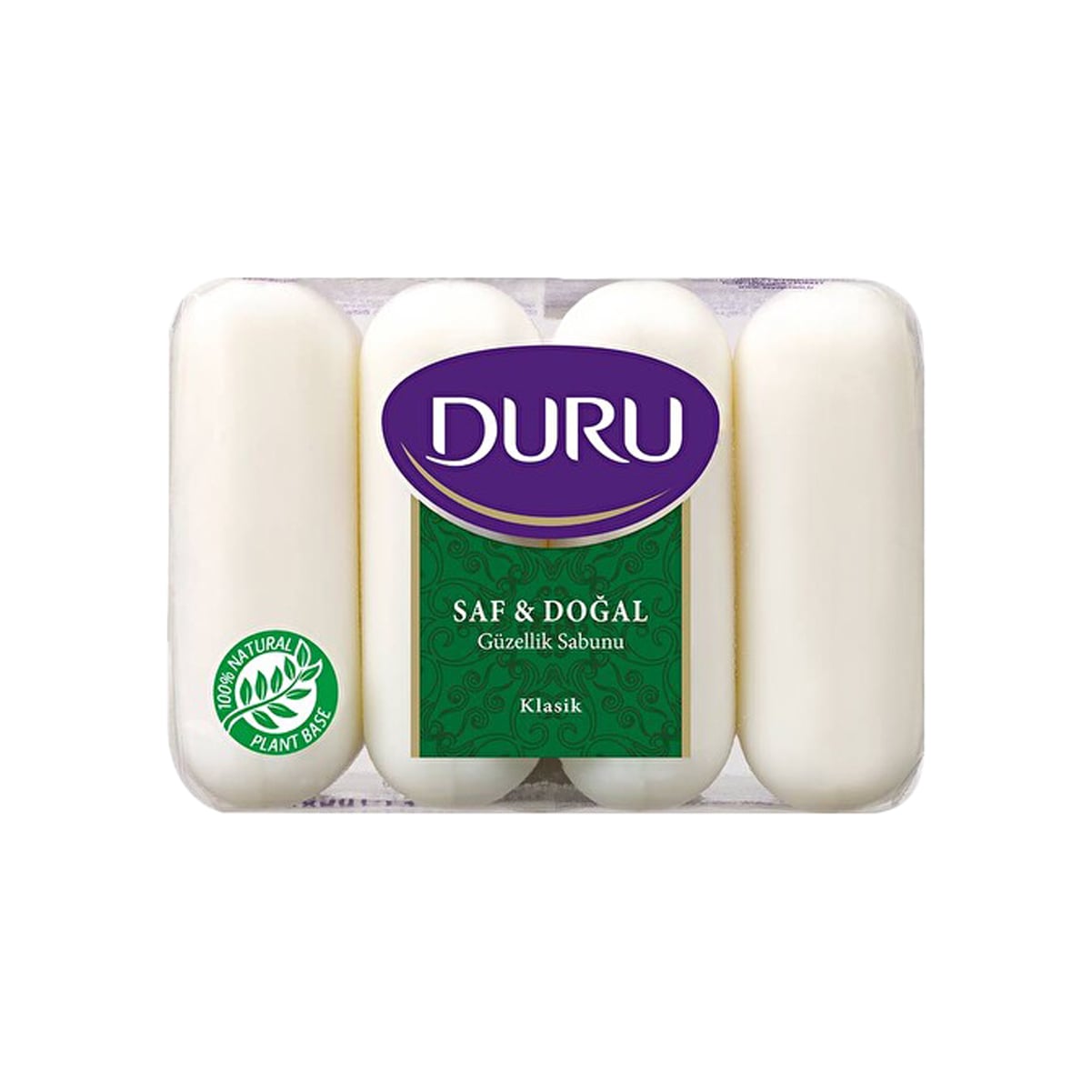Pure and Natural Beauty Soap Duru 70 gr (2.46oz) x4