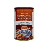 Turkish Coffee with Hazelnut Flavor Kuru Kahveci Nuri Toplar 250 gr (8.82oz)