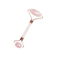 Natural Pink Quartz Stone Dual-Sided Face Roller