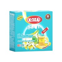 Single Serving Linden Flavored Powdered Drink Koza 1.5 gr (0.05oz) x50