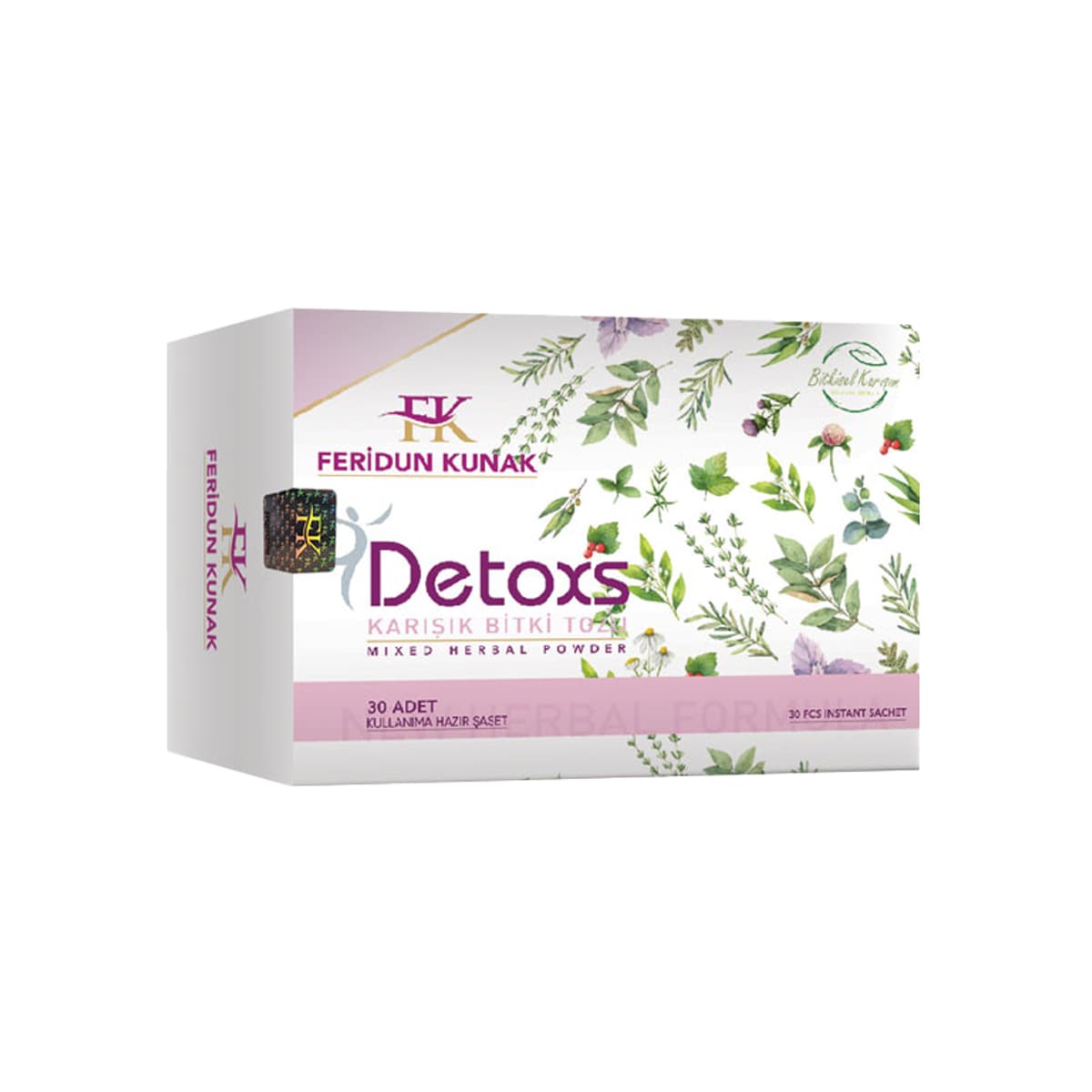 Feridun Kunak Detoxs Mixed Herbal Powder 60 gr (2.11oz)