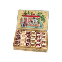 Hurrem Sultan Mixed Turkish Delight in Metal Box Lokum Atolyesi 800 gr (28.21oz)