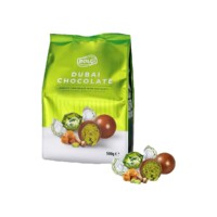 Milk Chocolate Balls Filled with Pistachio and Kadayifi Bolci Chocolate