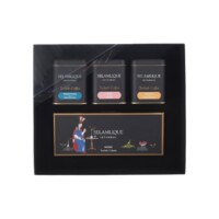 Mixed Turkish Coffee and Turkish Delight Set in Box Selamlique