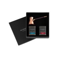 Traditional Turkish Coffee Set with Copper Coffee Pot Selamlique