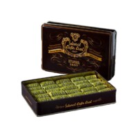 Turkish Wrap Baklava in Metal Box Sekerci Cafer Erol