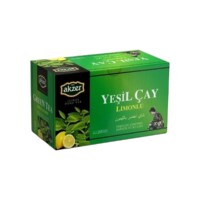 Natural Green Tea with Lemon Akzer 30 gr (1.05oz)