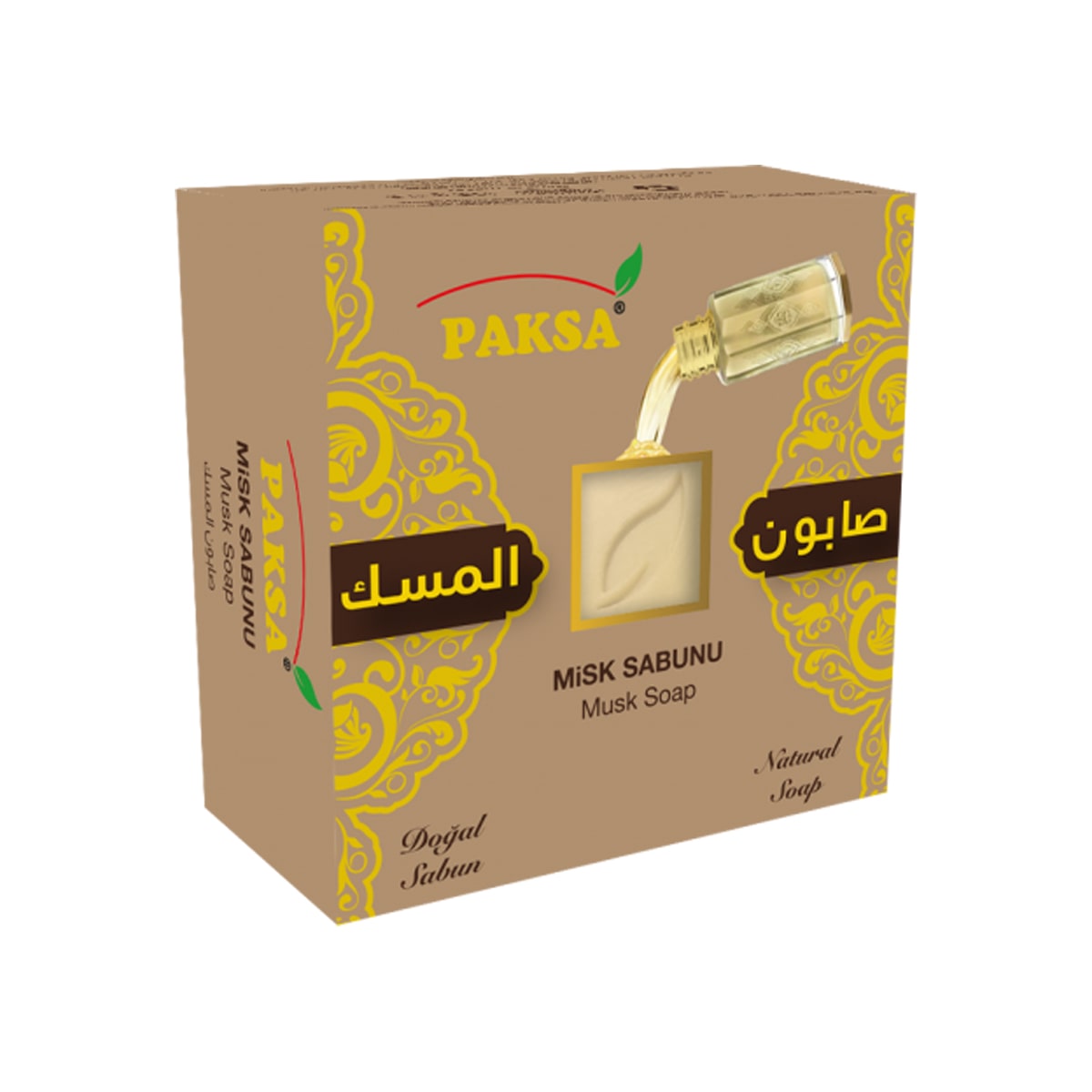 Natural Musk Soap Paksa 125 gr (4.40oz)