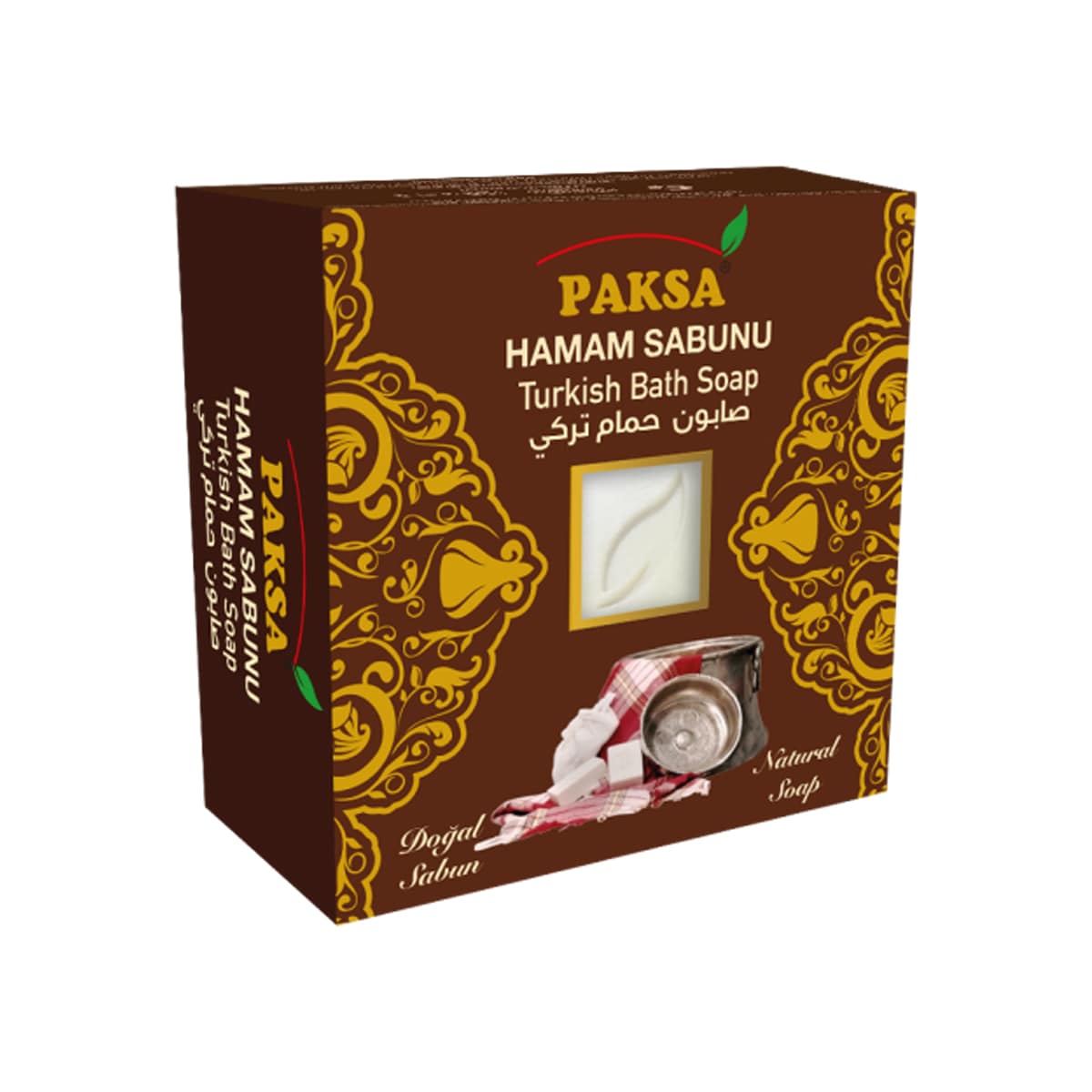Natural Turkish Bath Soap Paksa 125 gr (4.40oz)