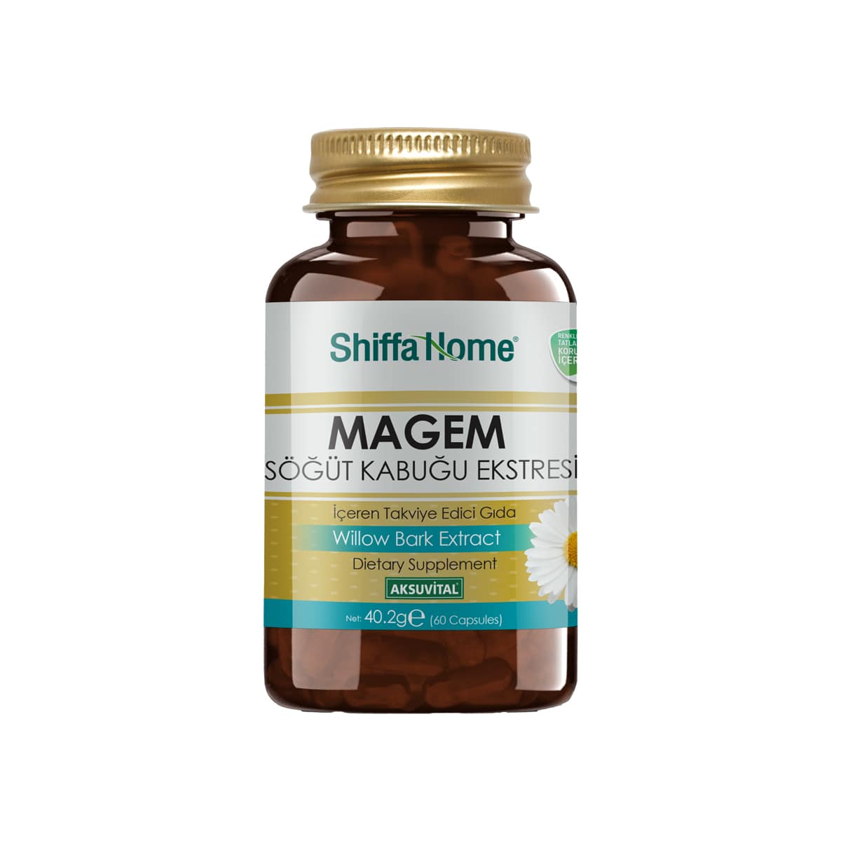 MAGEM Dietary Supplement with Willow Bark Extract Aksu Vital 40.2 gr (1.41oz)