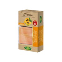 Natural Papaya Soap with Gifted Pouch and Soap Dish Phytoflora 125 gr (4.40oz)