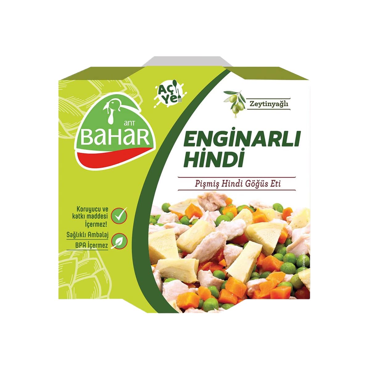 Ant Bahar Canned Turkey with Artichokes and Olive Oil 165 gr (5.82oz)