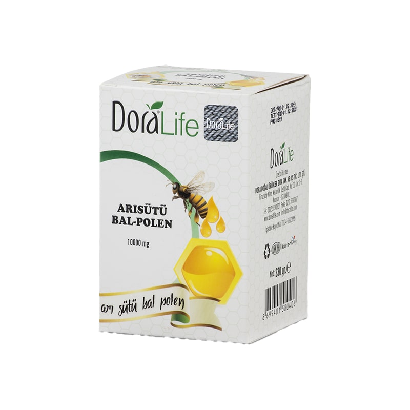 Royal Jelly - Honey - Pollen Mixed Paste DoraLife 230 gr (8.11oz)