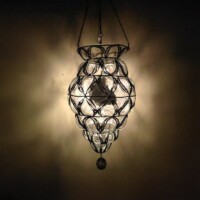 Handmade Ottoman Big Filigree Ceiling Lamp